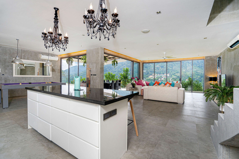Interior 5, Art Deco 3 BR Pool Villa Kamala NP1, Phuket Island