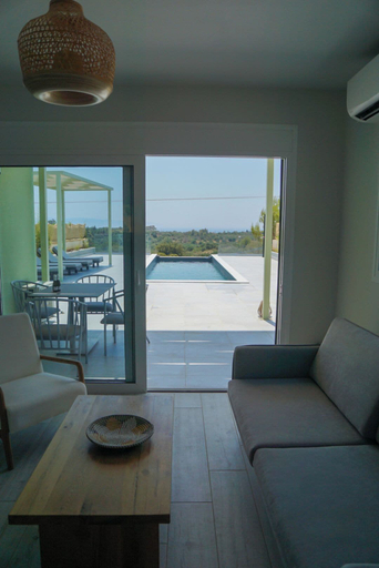 Living area 1, mentoros villas, Ionian Islands