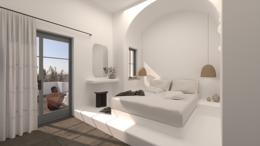 Bedroom 3, Mr & Mrs White Paros Suites & More, South Aegean
