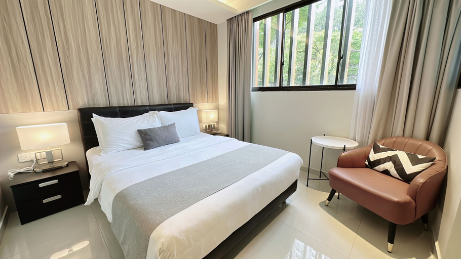 Bedroom 2, Moulmein Studios by K&C Serviced Apartment, Singapura