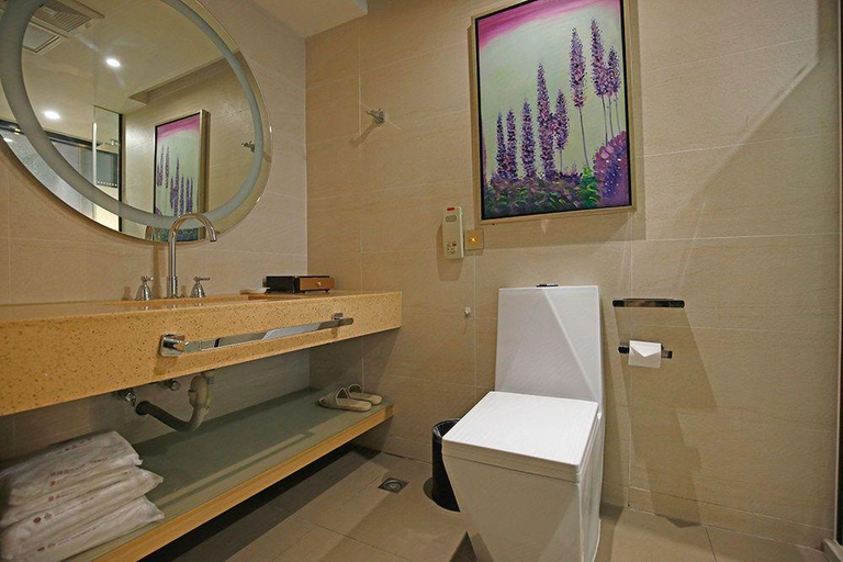 Bathroom 3, 7Days Premium Chengdu Global Center New Exhibition Branch, Chengdu
