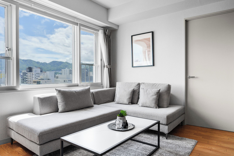 Living area 2, Artside Terrace 1001, Sapporo