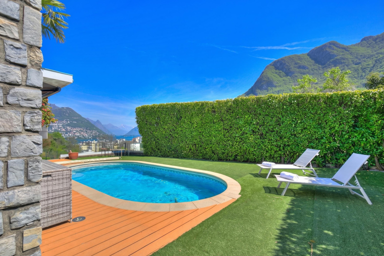 Primary image, Lugano Lake View Villa w. Private Pool, Lugano
