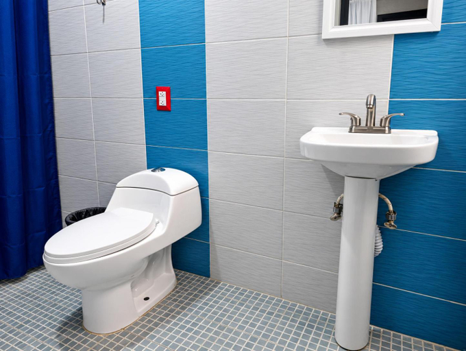 Bathroom 3, Hotel Boutique Otomi cerca de Tolantongo, Cardonal