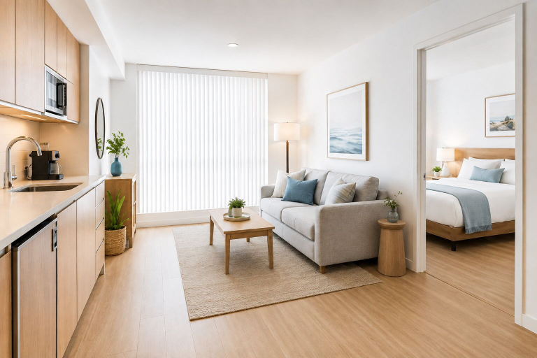 Living area 5, Solara Point Hotel, Toronto