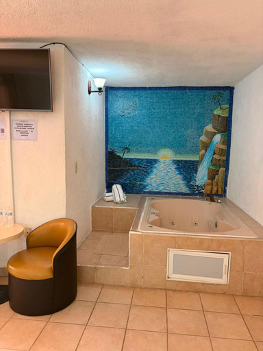 Bathroom, Hotel Ollin Teotl, Temascalapa