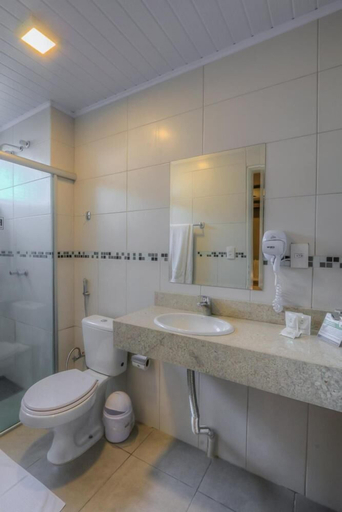 Bathroom 3, Tri Hotel Lajeado, Lajedão