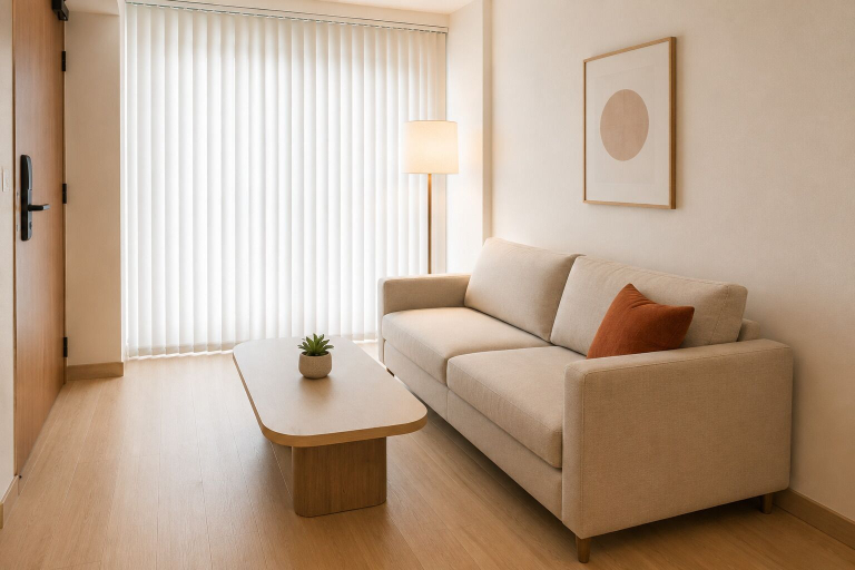 Living area, Cityborne Hotel & Suites, Toronto