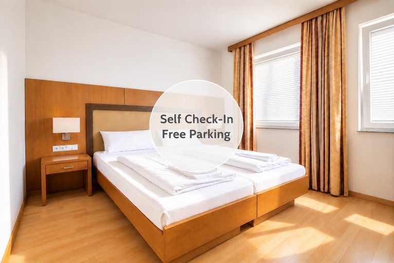 Bedroom, Muhlengarten by Relax Inn - Staffless & Self Check-In, Trier-Saarburg
