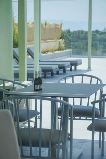 Outdoor dining, mentoros villas, Ionian Islands