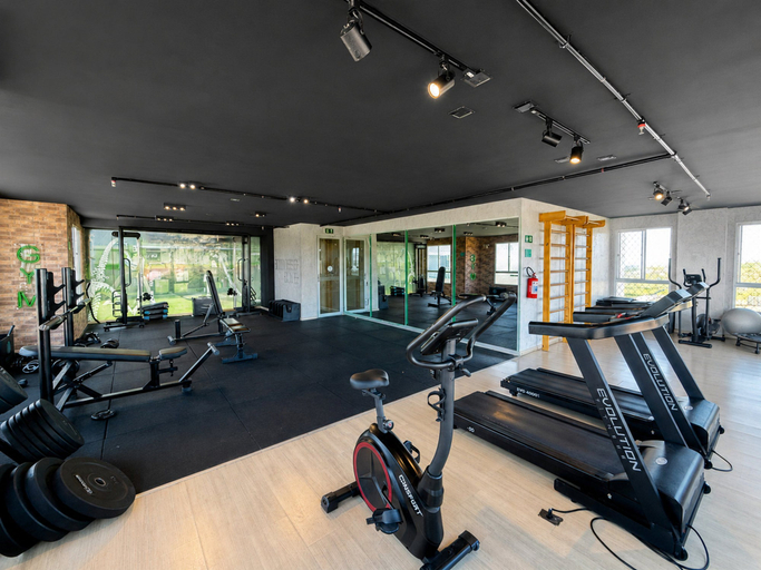 Fitness facility 4, Hosts BR - Apto no Mirante Clube, Fortaleza