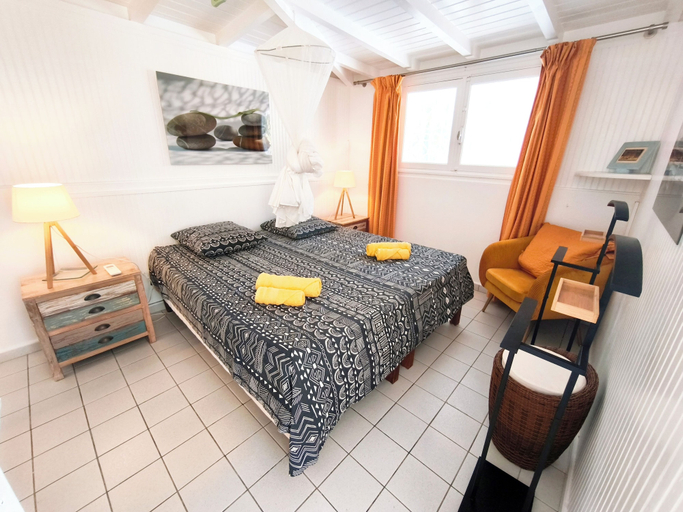 Bedroom 3, VILLA KAZ A BAR, Saint-François