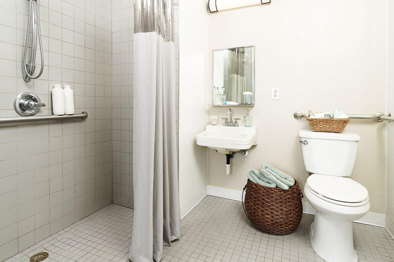 Bathroom 3, InTown Suites Extended Stay Macon GA, Bibb