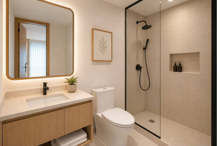 Bathroom, Cityborne Hotel & Suites, Toronto