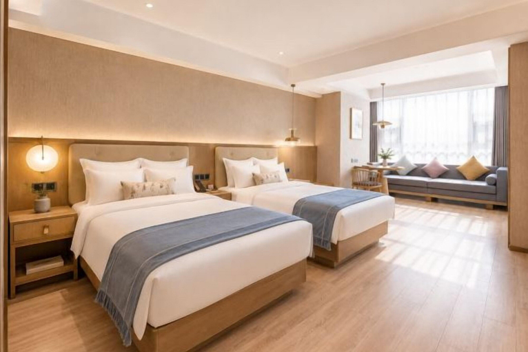 Bedroom 3, Xijian Hotel, Baoji