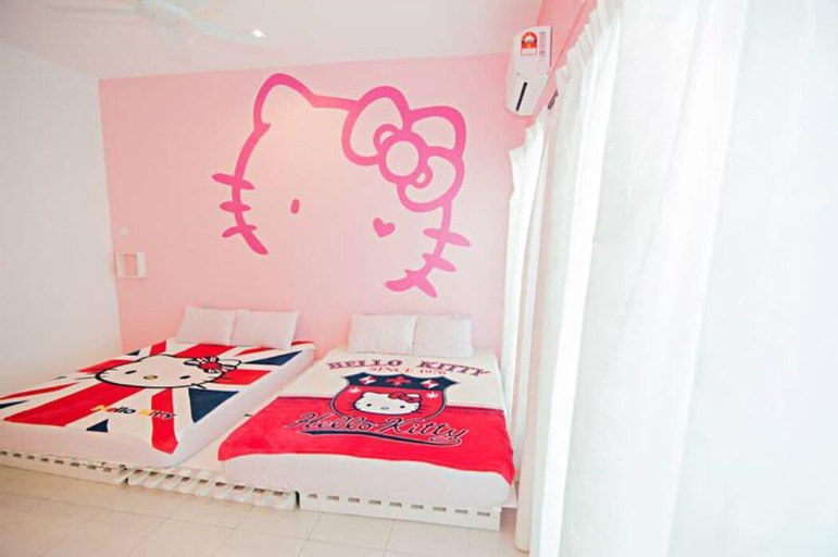 Bedroom 2, Animation Homes I Meru Raya IPOH I by Grab A Stay l 1–16pax, Kinta