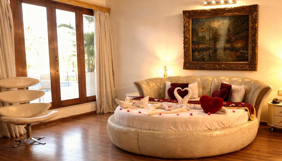 Bedroom 3, White Pearl Suites by Rosetum, North Goa