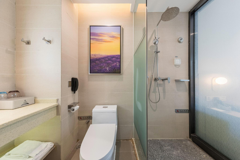 Bathroom 4, Lavande Hotels·Foshan Kuiqi Metro Station, Foshan