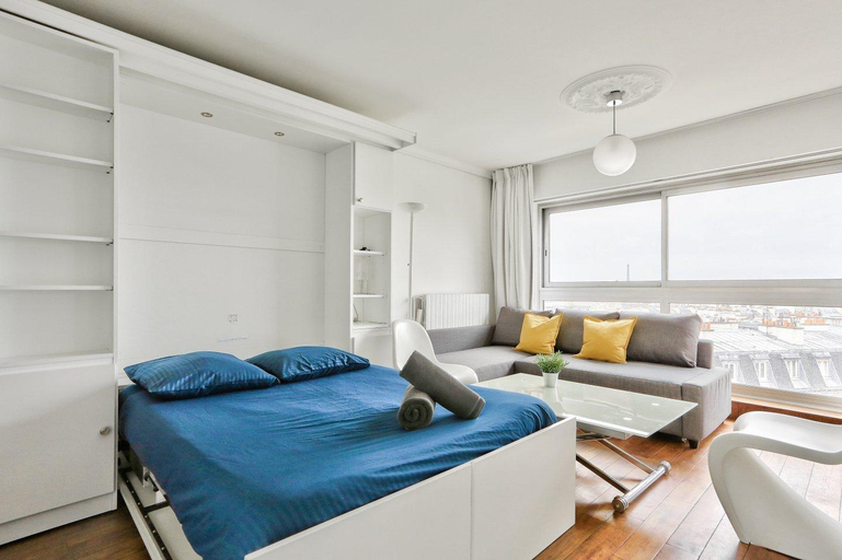 Bedroom 2, Appartement Quartier Montmartre, Paris