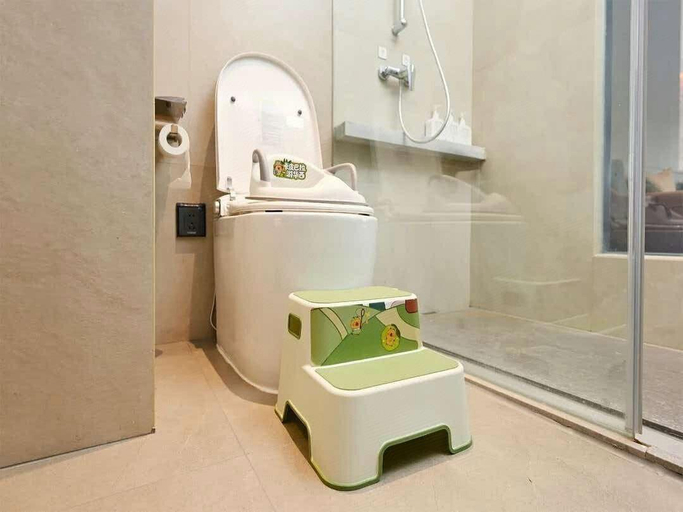 Bathroom 4, 7 Days Premium Shandan Central Plaza, Zhangye