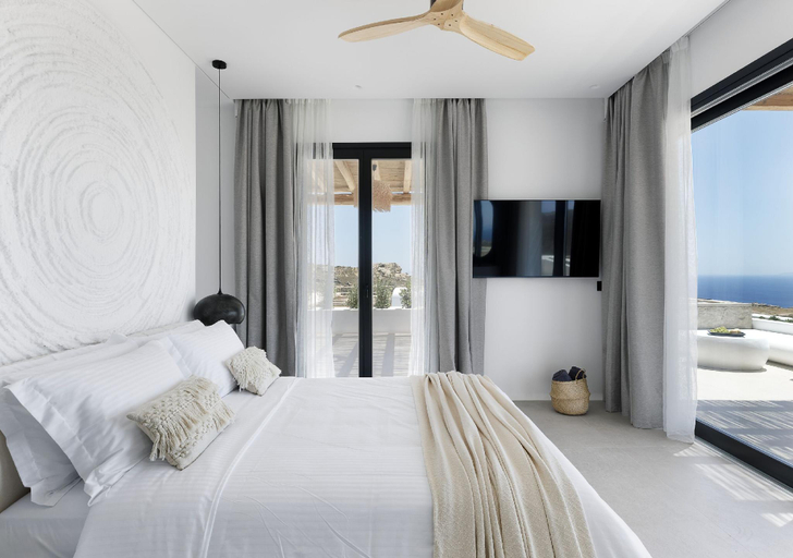 Bedroom 3, WhiteArt Suites, South Aegean