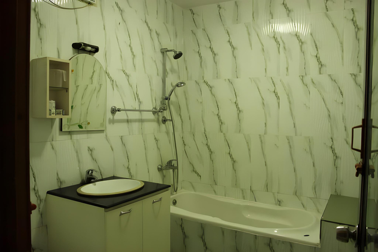Bathroom 4, S 'cliff Black Beach Resort , Thiruvananthapuram