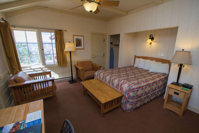 Bedroom 3, Bright Angel Lodge - Inside the Park, Coconino