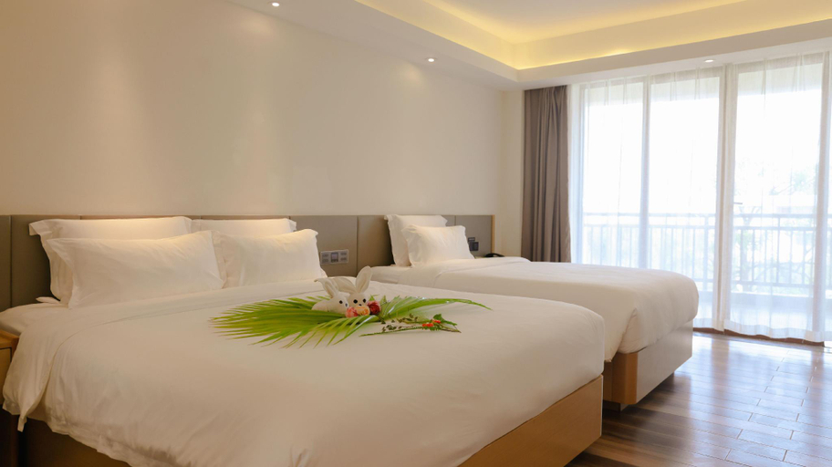 Bedroom 2, Lavande Hotel Haikou Binhai Avenue, Haikou