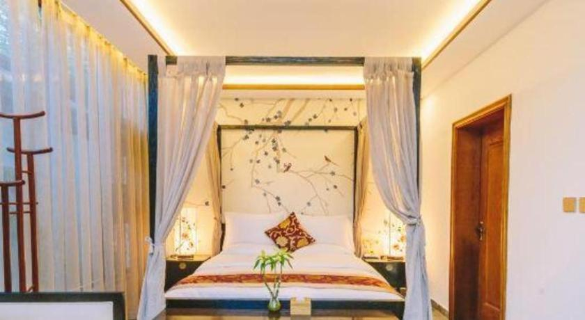 Bedroom, Floral·Dali Meiting Private Villa, Dali Bai