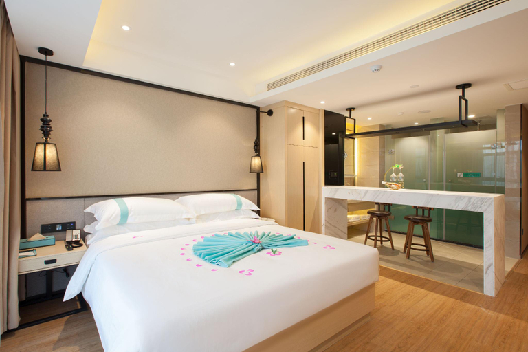Bedroom 2, Xana Lite·Hotel Yingtan Longhushan Avenue, Yingtan