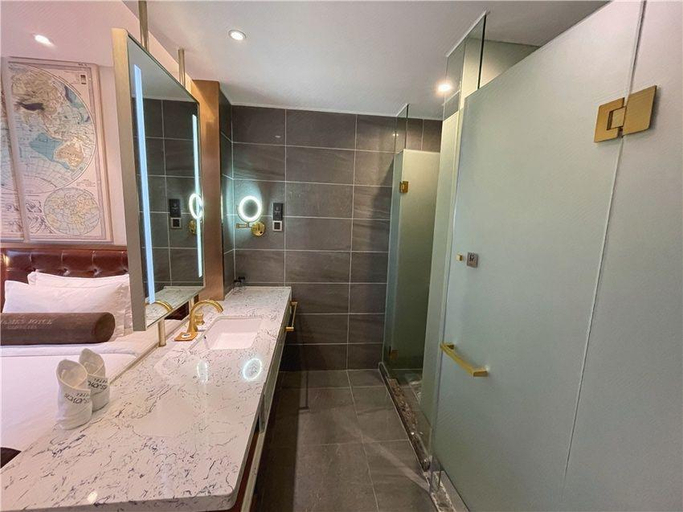Bathroom 4, James Joyce Coffetel·Shanghai Zhuanqiao Wanda Plaza, Shanghai