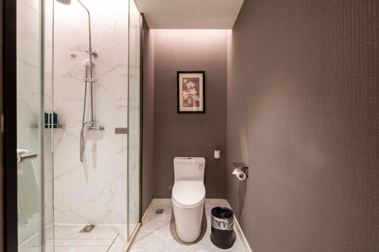 Bathroom 4, Magnotel Jining Jiaxiang Zengzi Avenue, Jining