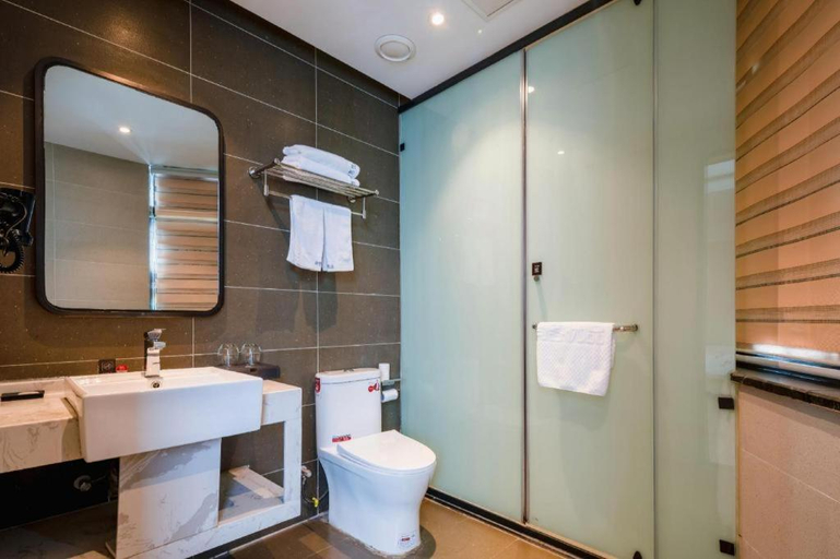 Bathroom 3, UP and IN Hotel Anhui Ma'anshan Wanda Plaza, Ma'anshan