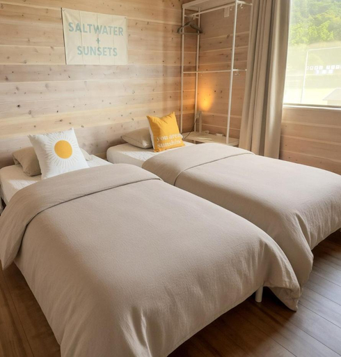 Bedroom 2, Surf Lodge WB, Shimoda
