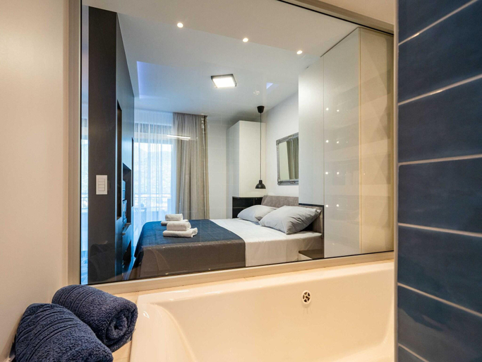 Bathroom 3, Apartments Villa Arcadia - Studio Apartment with Terrace and Sea View, Pojezerje