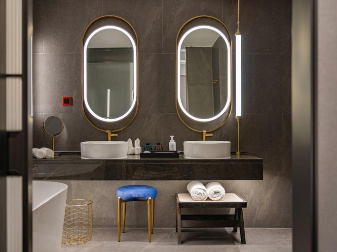 Bathroom 4, 西安钟楼枫渡酒店(旗舰店), Xi'an