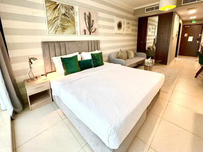 Bedroom 3, Cosmos Living Elegant Studio Near Dubai Marina, Dubai