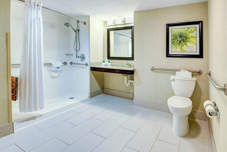 Bathroom 5, Holiday Inn Express Hotel of Neptune by IHG, Monmouth
