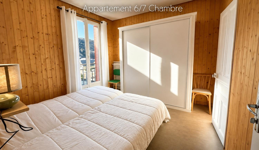 Bedroom 2, Villa Prairie Mont-Dore 7 Appartements, Puy-de-Dôme