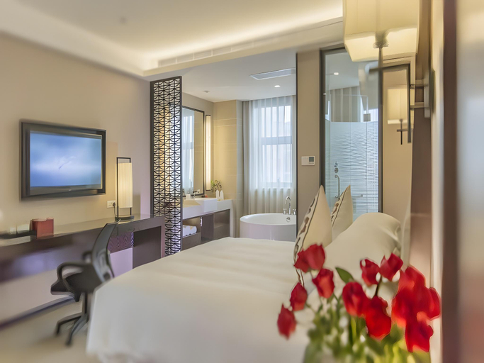 Bedroom 2, SSAW Boutique Hotel Hangzhou East Railway Station - Close to West Lake, Hangzhou