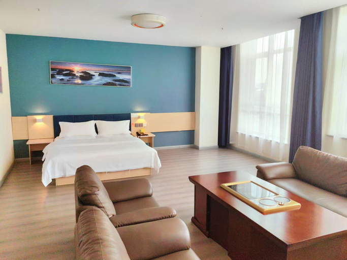 Bedroom, 7 Days Inn Dezhou College, Dezhou