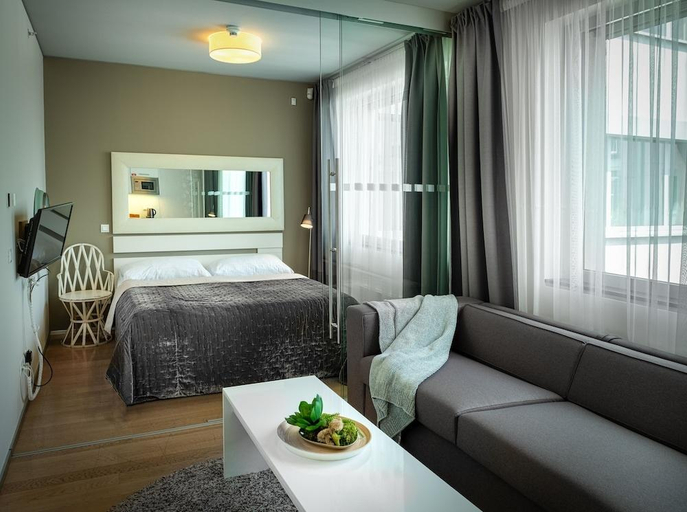 Bedroom 2, VN3 Terraces Suites by Adrez Living, Praha 1