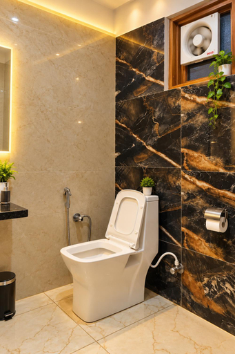 Bathroom 3, Hotel The Shreyansh, Agra