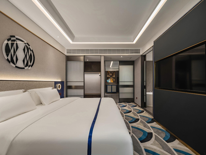 Bedroom 2, 西安钟楼枫渡酒店(旗舰店), Xi'an