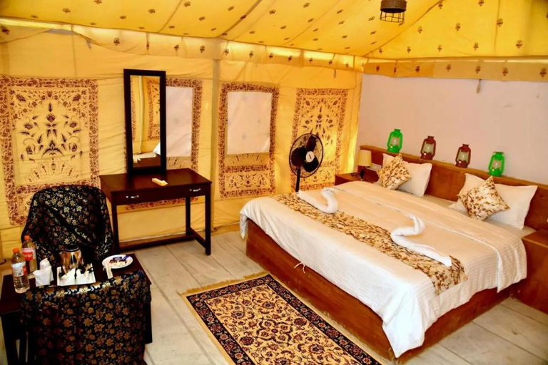 Bedroom, Desert Dream Royal Camp With Pool, Jaisalmer