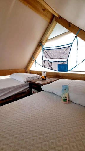 Bedroom 2, Camping Daino, Trento