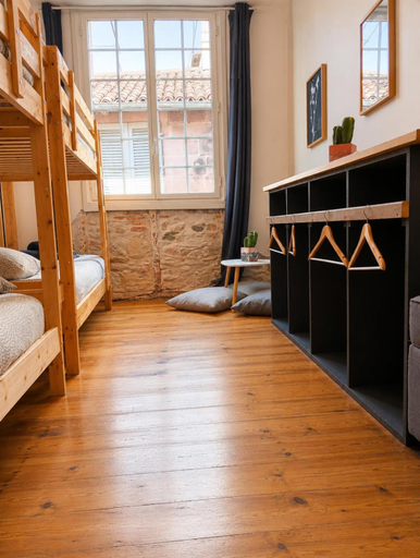 Bedroom 2, Plan B - Chambres & Studios, Pyrénées-Atlantiques