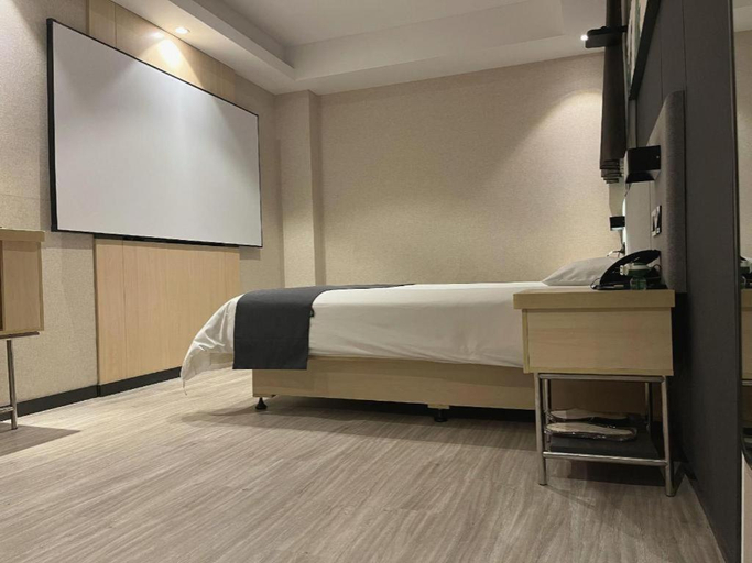 Bedroom 2, UP and IN Hotel Anhui Ma'anshan Wanda Plaza, Ma'anshan