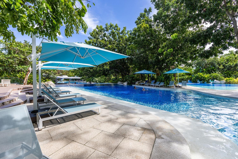 4, Comfort Studio at Tambuli Residences Ocean View by Dominik Studio Apartment with Pool Balcony Mactan, Lapu-Lapu City