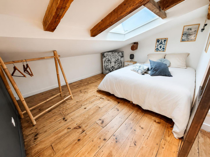 Bedroom 4, Plan B - Chambres & Studios, Pyrénées-Atlantiques